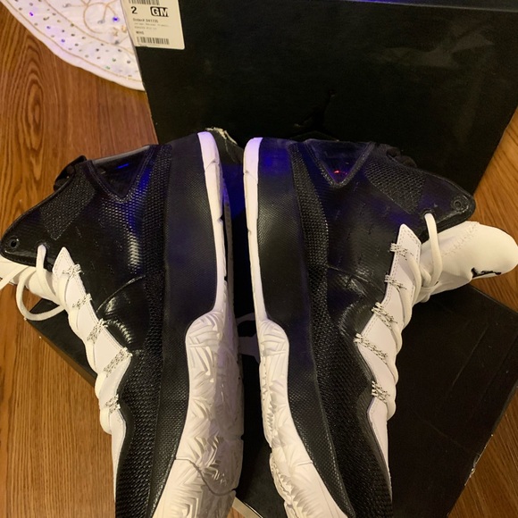 Air Jordan Super.Fly 2 PO / Wht & Blk , excellent condition - Picture 3 of 6